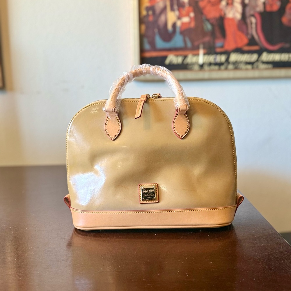 Dooney and Bourke “Zip Zip” Satchel - “Oyster”